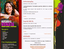 Tablet Screenshot of kosarasrenata.com
